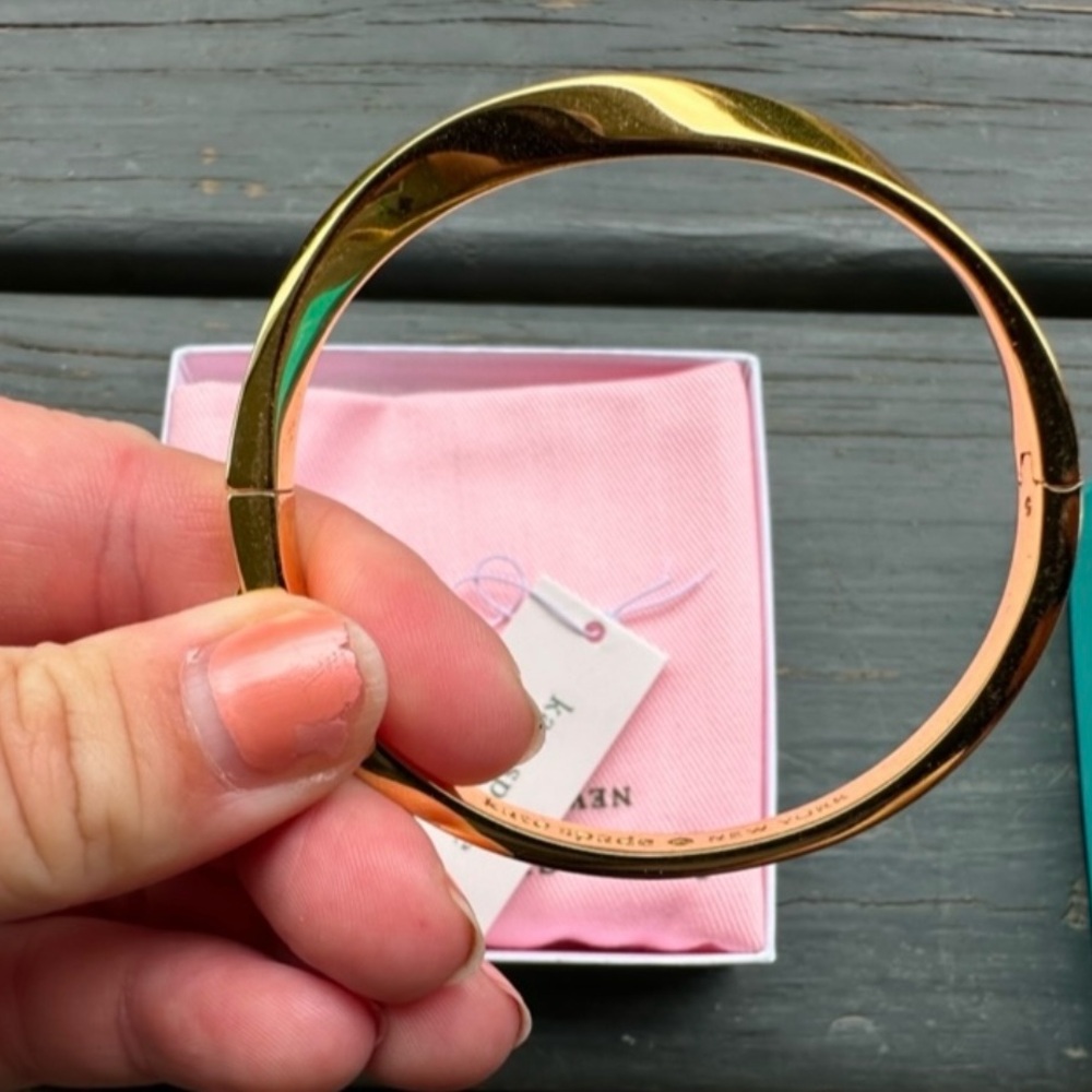 Kate Spade Gold Bangle Bracelet - Picture 3 of 11